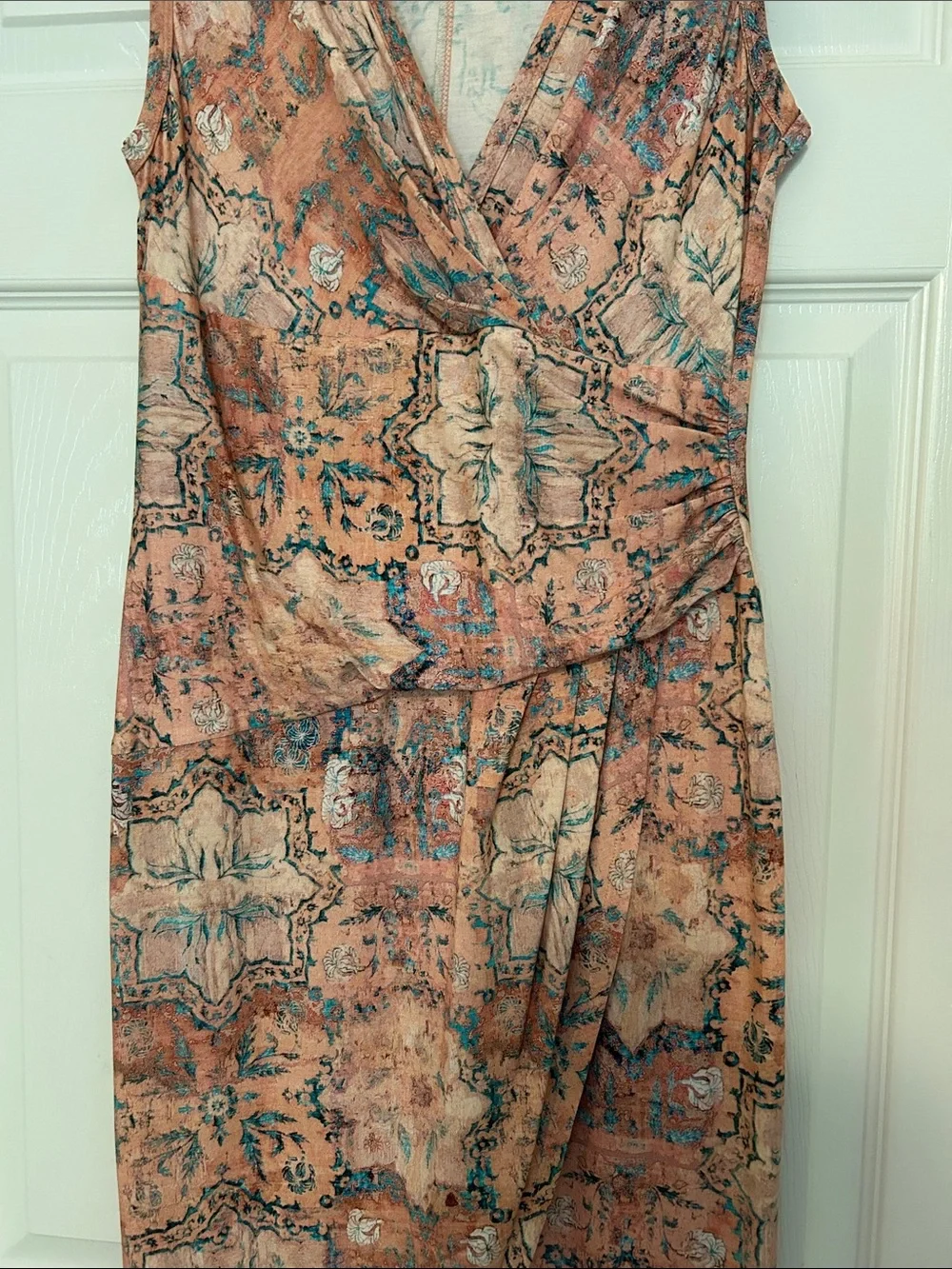 Peruvian Connection Halcyon Dress in Blush